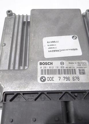 Блок управления двигателем эбу bmw e60 e61 306d4 7796678 автоматична 3