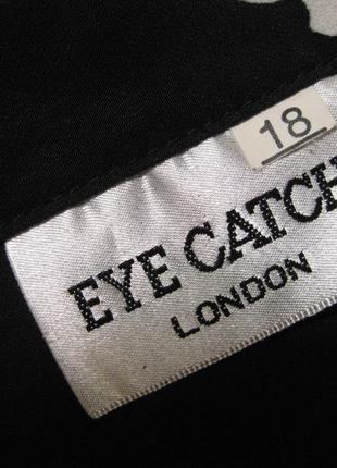 Классная яркая блузка eye catch london, 18uk, англия, км08499 фото