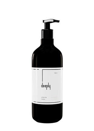 Шампунь для волос безсульфатный deeply sulfate-free shampoo, 1000 мл