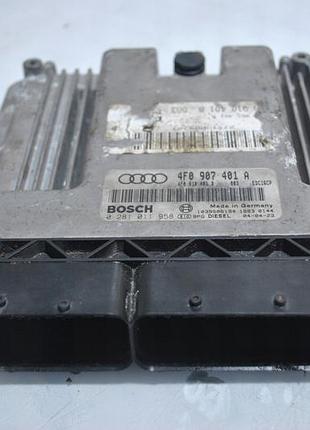 Блок управления двигателем эбу audi a6c6 3.0tdi 4f0907401a 0281011958