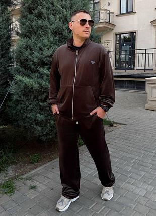Костюм мужской велюр 3