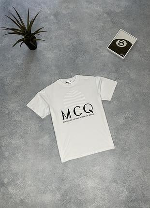 Футболка alexander mcqueen люксова преміальна майка поло