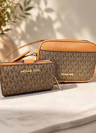 Кросбоді сумка michael kors + гаманець комплект