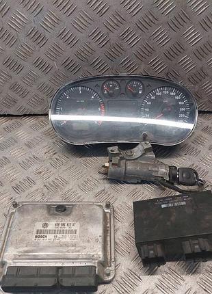 Блок управління двигуном ебу seat toledo ii 1.9 tdi 038906012at 1j0959799ah 4b0905851c