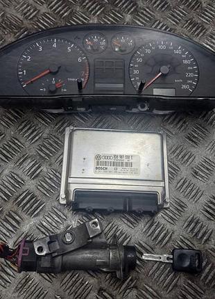 Блок управления двигателем эбу audi a4 b5 1.8 t 8d0907558e 4b0905851c 8d0919861c