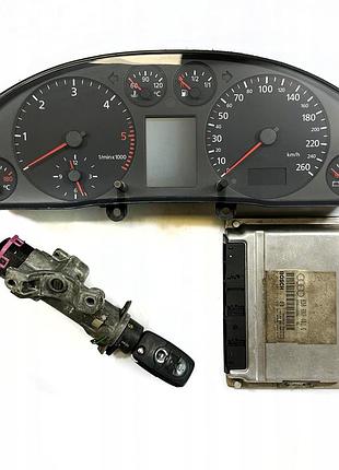 Блок управления двигателем эбу bosch 8d0907401g