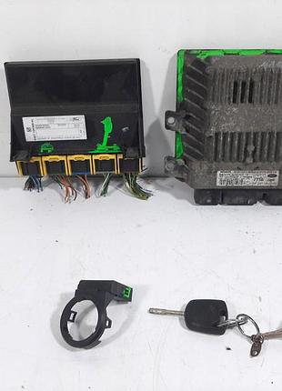 Блок управления двигателем эбу ford fiesta|s61 fiesta mk5mk6 lift 1.4tdci 08r 7s61-12a650-ea