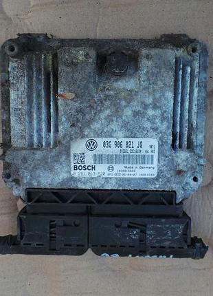 Блок управления двигателем эбу passat volkswagen 03g906021jq + 2 інші товари