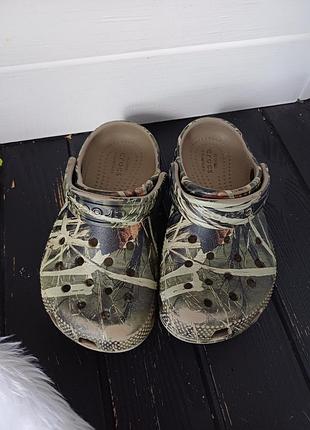 Дитячі шльопанці крокси сабо crocs c10 розмір 27 на хлопчика