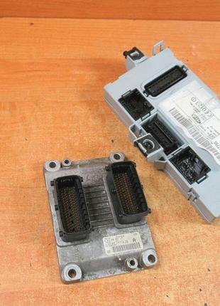Блок управления двигателем эбу fiat punto ii 2 1.2 16v 0261206982 46817786 c144