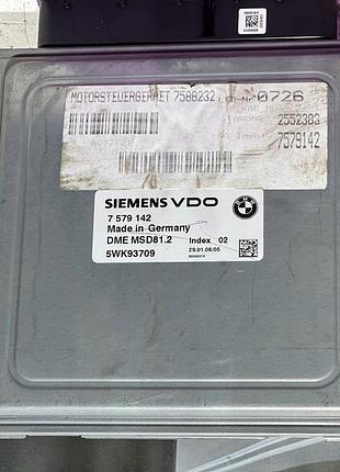 Блок управління двигуном ебу bmw e60 e61 e90 e91 n43 ключ 9147212 7579142 3