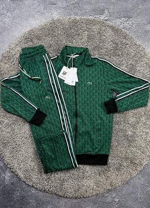 Костюм lacoste monogram/костюм лакост чоловічий/костюм спортивний