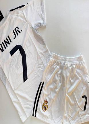 Детская футбольная форма real madrid vini jr.