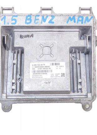 Блок управління двигуном ебу mercedes-benz w169 1.5 бензин a2661534879