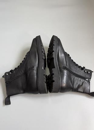 Ботинки jim rickey combat boot 45(29cm) navyboot lloyd tod’s 4