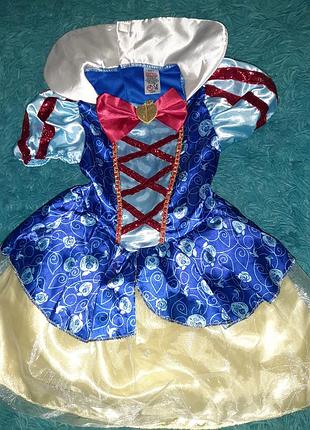 Платье белоснежка на 3-5 лет 4
