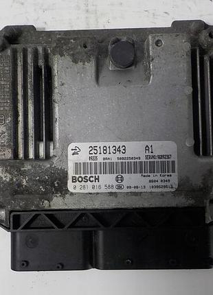 Блок управления двигателем эбу chevrolet captiva 0281016588 25181343 a1