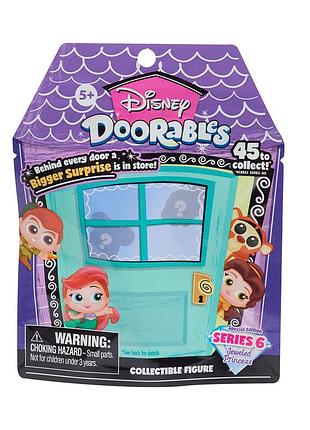 Колекційна фігурка-сюрприз disney doorables s6 - чарівні герої (в диспл.)