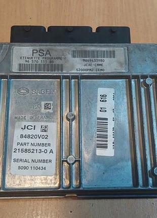 Блок управління двигуном ебу sagem 9657011180 9649433980