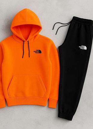 Теплий костюм на флісі the north face