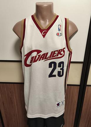Баскетбольная майка champion cleveland cavaliers james #23