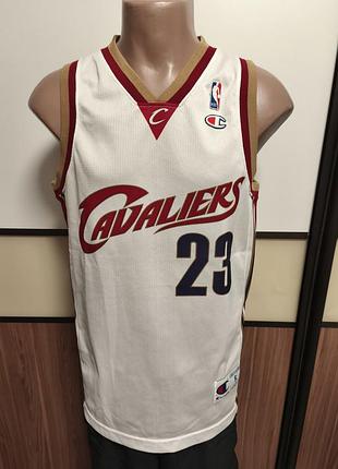 Баскетбольная майка nba champion cleveland cavaliers james #23