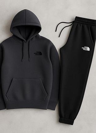 Теплий костюм на флісі the north face