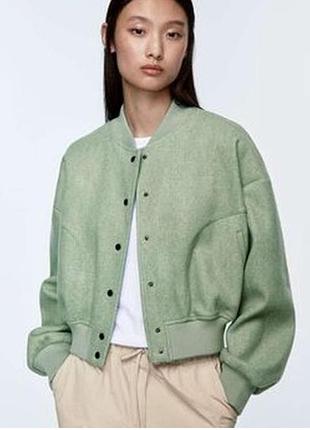 Бомбер zara