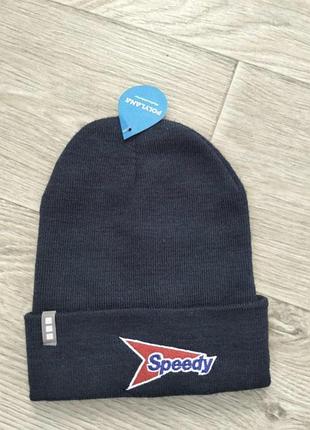 🧢 трикотажная шапка-бини speedy 2
