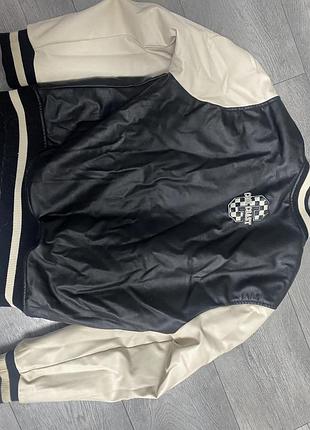 Шкіряний бомбер zara 146-152 3