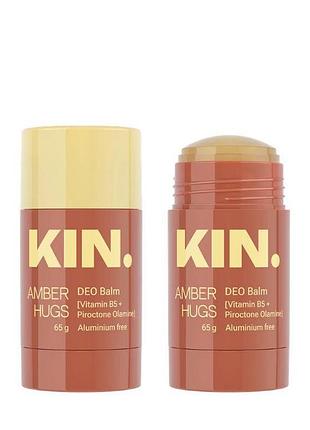Дезодорант-бальзам от запаха и раздражения kin. amber hugs 65 г