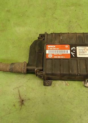 Блок управления двигателем эбу volkswagen golf ii 1.3 b 0280000621 030906021j