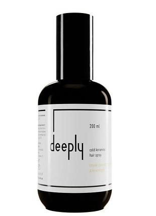 Спрей реконструктор для волос deeply cold keramino hair профессиональный, 200 мл