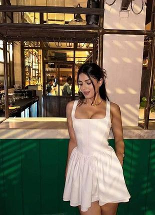 🍨 корсетное платье от zara