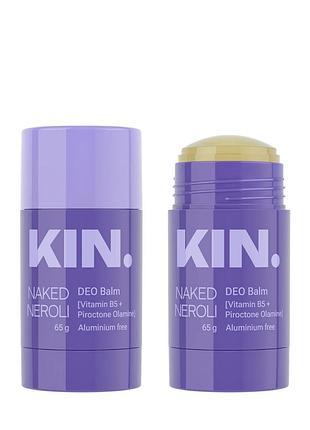 Дезодорант-бальзам против неприятного запаха и раздражения kin. deo balm naked neroli, 65 г