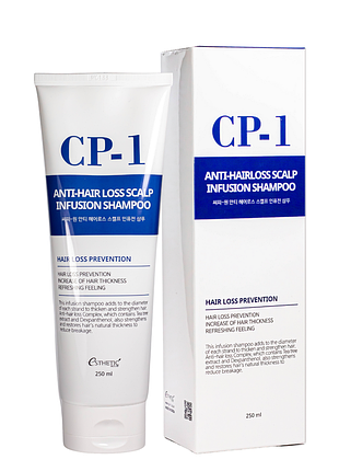 Шампунь против выпадения волос esthetic house cp-1 anti-hair loss scalp infusion shampoo