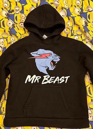 Хули с принтом mr. beast