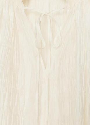 Блузка zw collection из лиоцелла и сборок 7