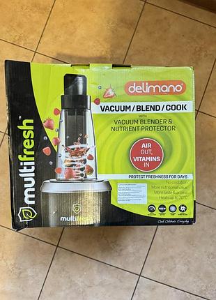 Блендер delimano multifresh вакуумний 6