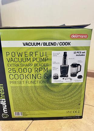 Блендер delimano multifresh вакуумний 4