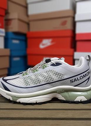Чоловічі кросівки salomon xt-6 ft сірого з гірчічним кольорів
