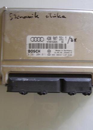 Блок управління двигуном ебу a8 2.8 v6 4d0907551t