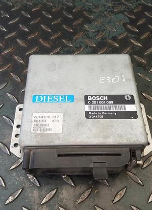 Блок управления двигателем эбу 2 244 124 bosch 0 281 001 089 bmw e30 324td m21