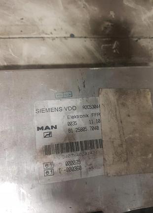 Блок управления двигателем эбу man tga tgx tgl 8.180 ffr vdo 81258057040