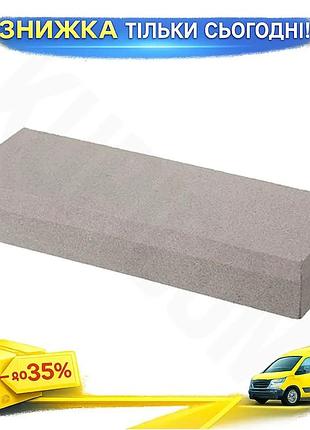 Ku точильний камінь intertool universal fit 150x50x25 мм абразивний брусок для заточування ножів та шл uni2l_k