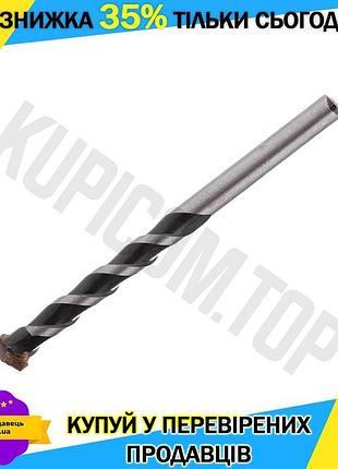 Ku сверло по бетону universal fit intertool 14 мм 150 мм для ударной дрели для кирпича и бетона бур дл uni2l_k