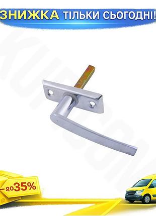 Ku ручка оконная fzb universal fit polodium cp хром для пластиковых деревянных алюминиевых окон фурнит uni2l_k