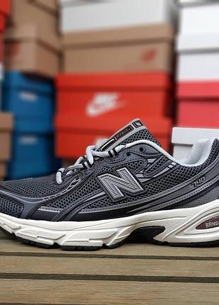 Женские кроссовки new balance 740 grey 1950 беланс серого цвета