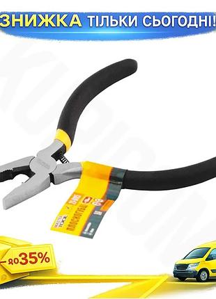 Ku плоскогубцы mastertool 120 universal fit мм щипцы для слесарных работ с термопластичными ручками и uni2l_k