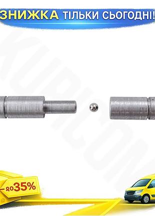 Ku петля точеная с universal fit подшипником imperial 28 x 110мм для массивных дверей и ворот шарикова uni2l_k
